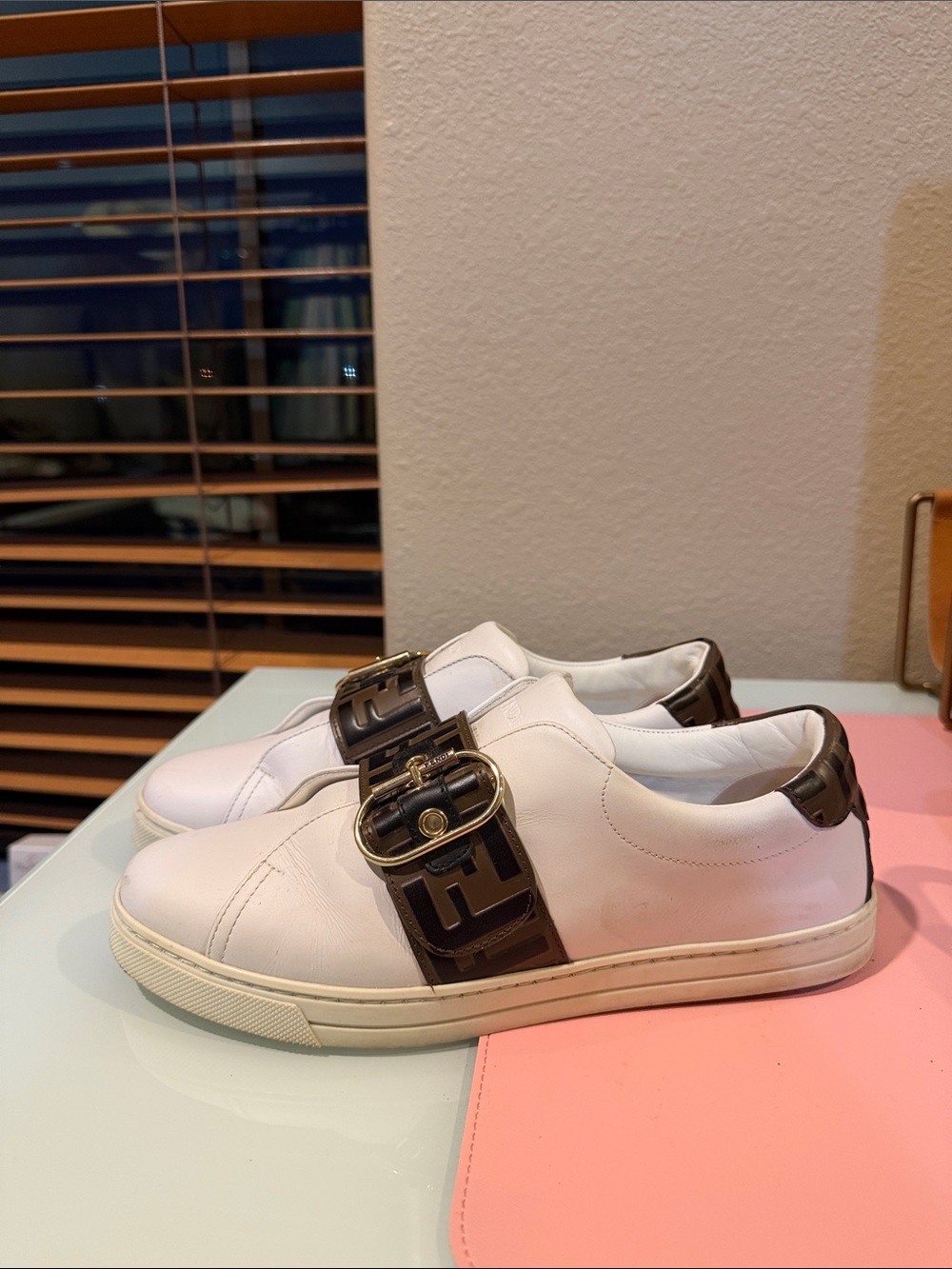 Fendi Women White Sneakers